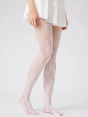 FLORAL LACE TIGHTS