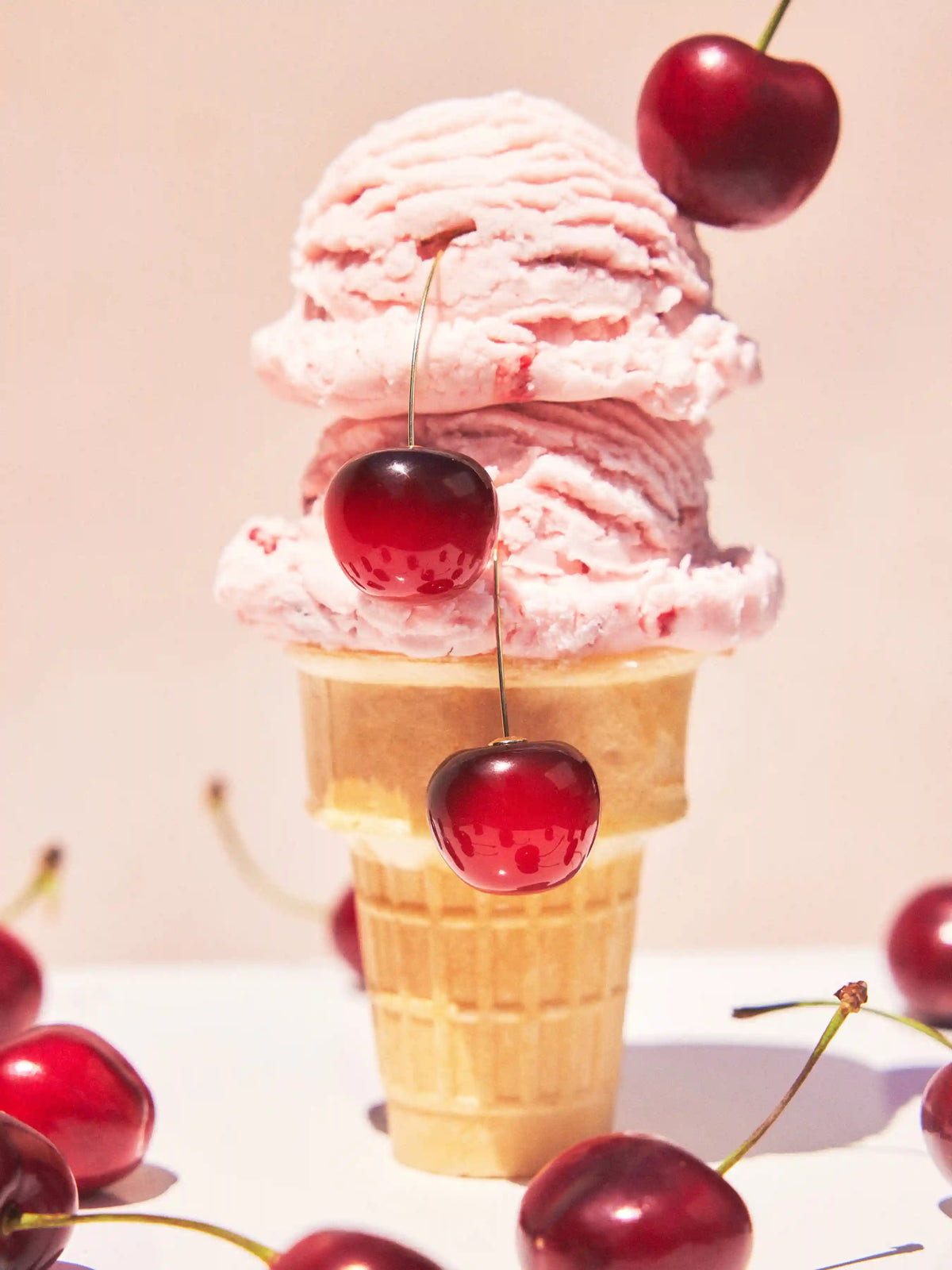 Cute Cherry Drop Earrings