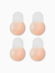 2 PAIRS REUSABLE ADHESIVE PUSH UP NIPPLE COVER