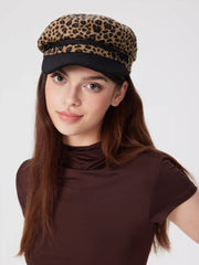 LEOPARD PRINT BERET