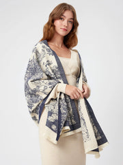 TOILE DE JOUY LANDSCAPE PRINT SCARF