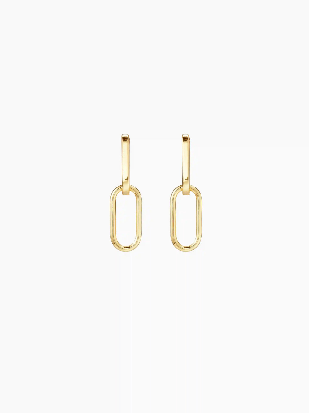 CHAIN LINK DROP EARRINGS