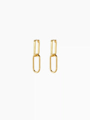 CHAIN LINK DROP EARRINGS