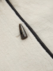 Flannel Collared Duffle Jacket