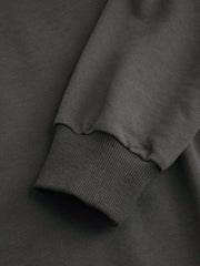Figure Zipper Up Oversized Hoodie