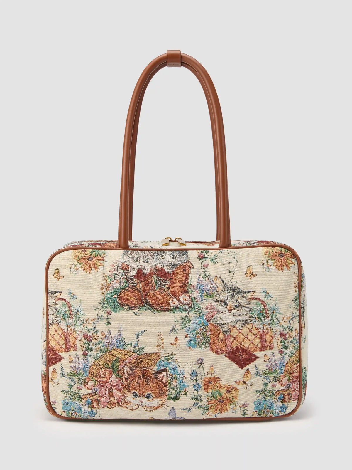 JACQUARD TOTE BAG