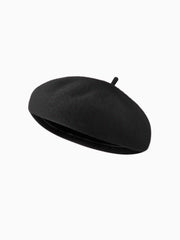 SOLID BERET HAT