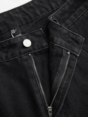 Denim Mid Rise Star Barrel-leg Jeans Curve & Plus