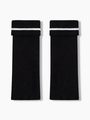 RIBBED LEG WARMERS