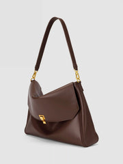 SOFT FAUX LEATHER TOTE BAG