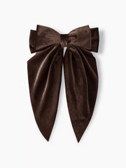 BOWKNOT VELVET HAIR CLIP