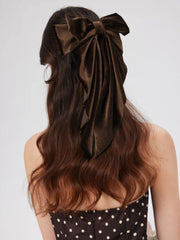 BOWKNOT VELVET HAIR CLIP