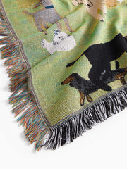PUPPY PATTERN TAPESTRY