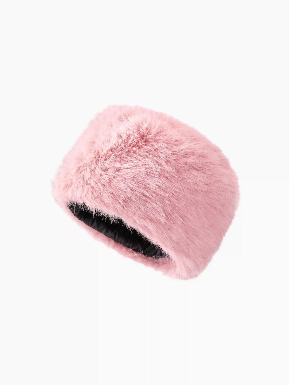 SOLID FLUFFY BUCKET HAT
