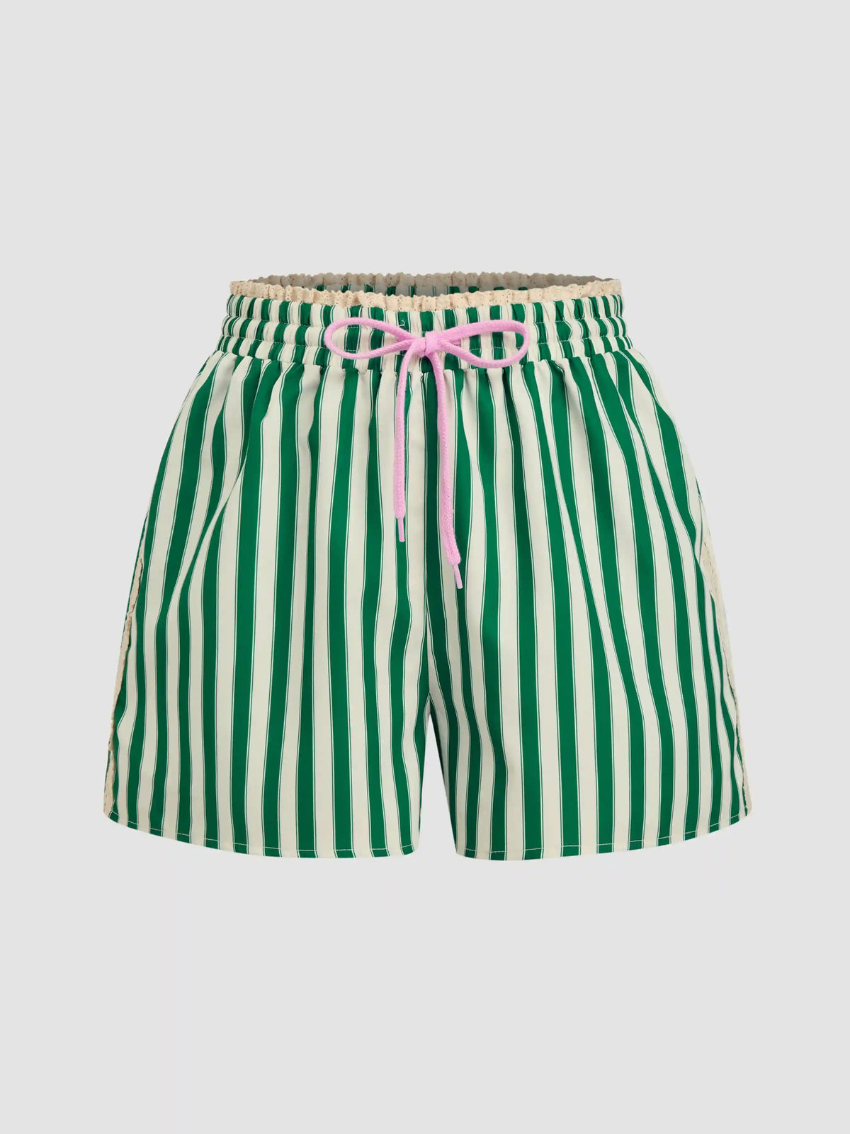 Drawstring Pull-On Boxer Short