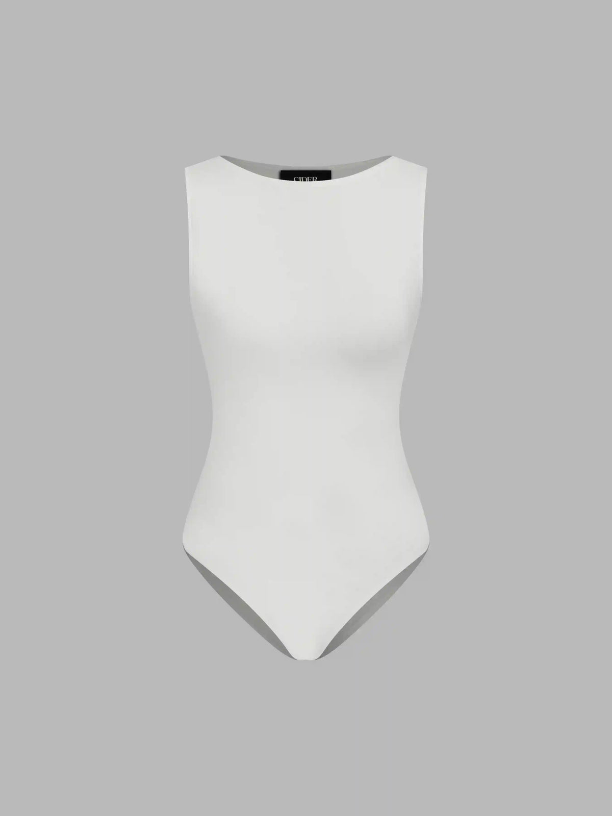Boat Neck Solid Bodysuit