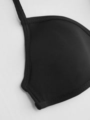 Multi-Way Front Tie Triangle Bra