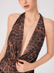 RHINESTONE METALLIC BODY CHAIN