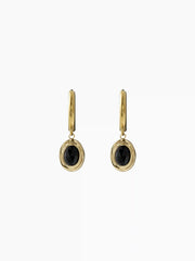 BLACK ONYX STAINLESS STEEL EAR WRAP