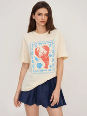 Oversized Lobster Graphic Tee