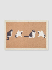 CAT & LAWN RECTANGULAR DOOR MAT