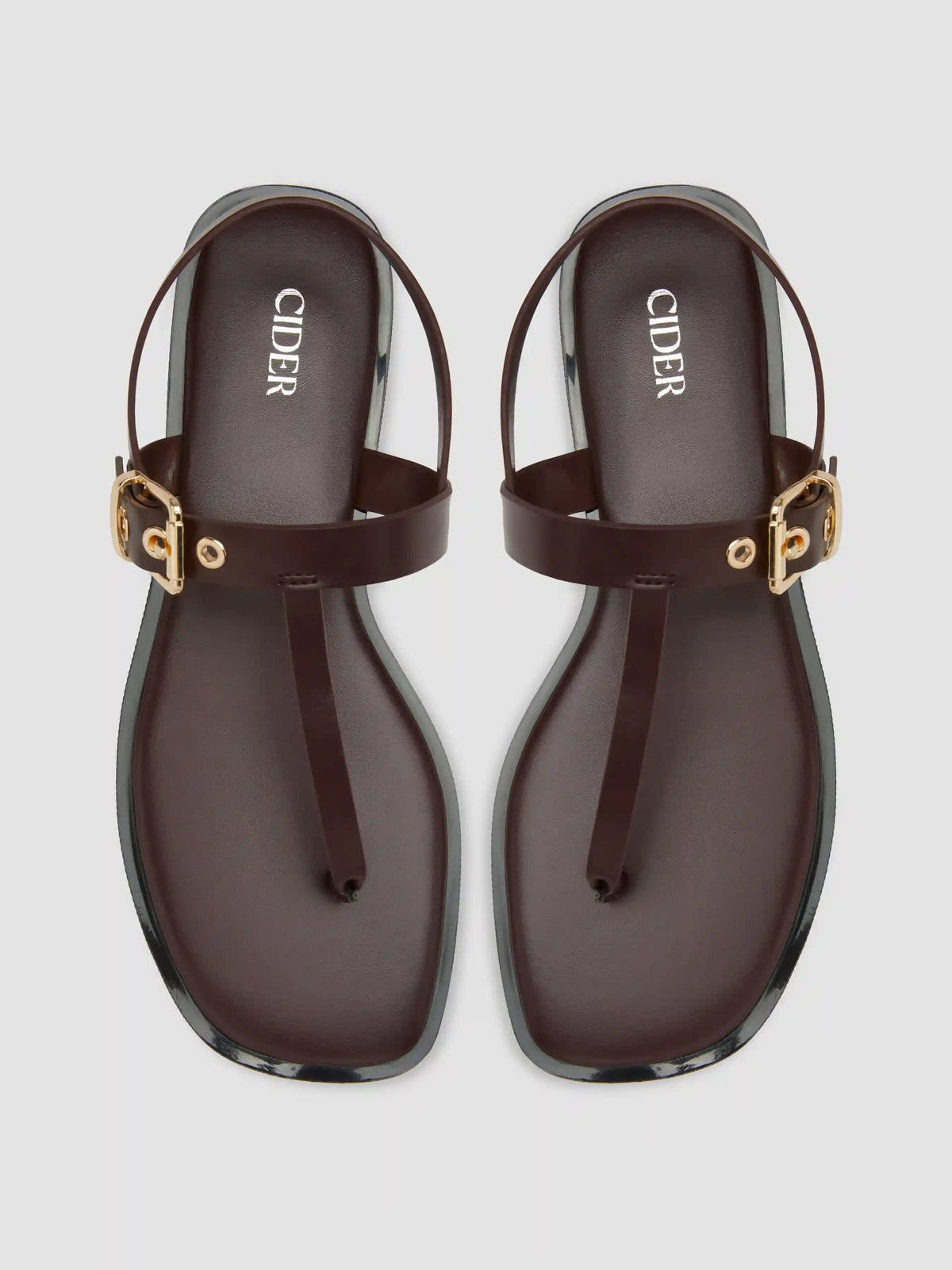 ADJUSTABLE STRAP FLIP-FLOP SANDALS