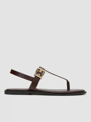 ADJUSTABLE STRAP FLIP-FLOP SANDALS