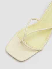 FLIP-FLOP HEELED SANDALS