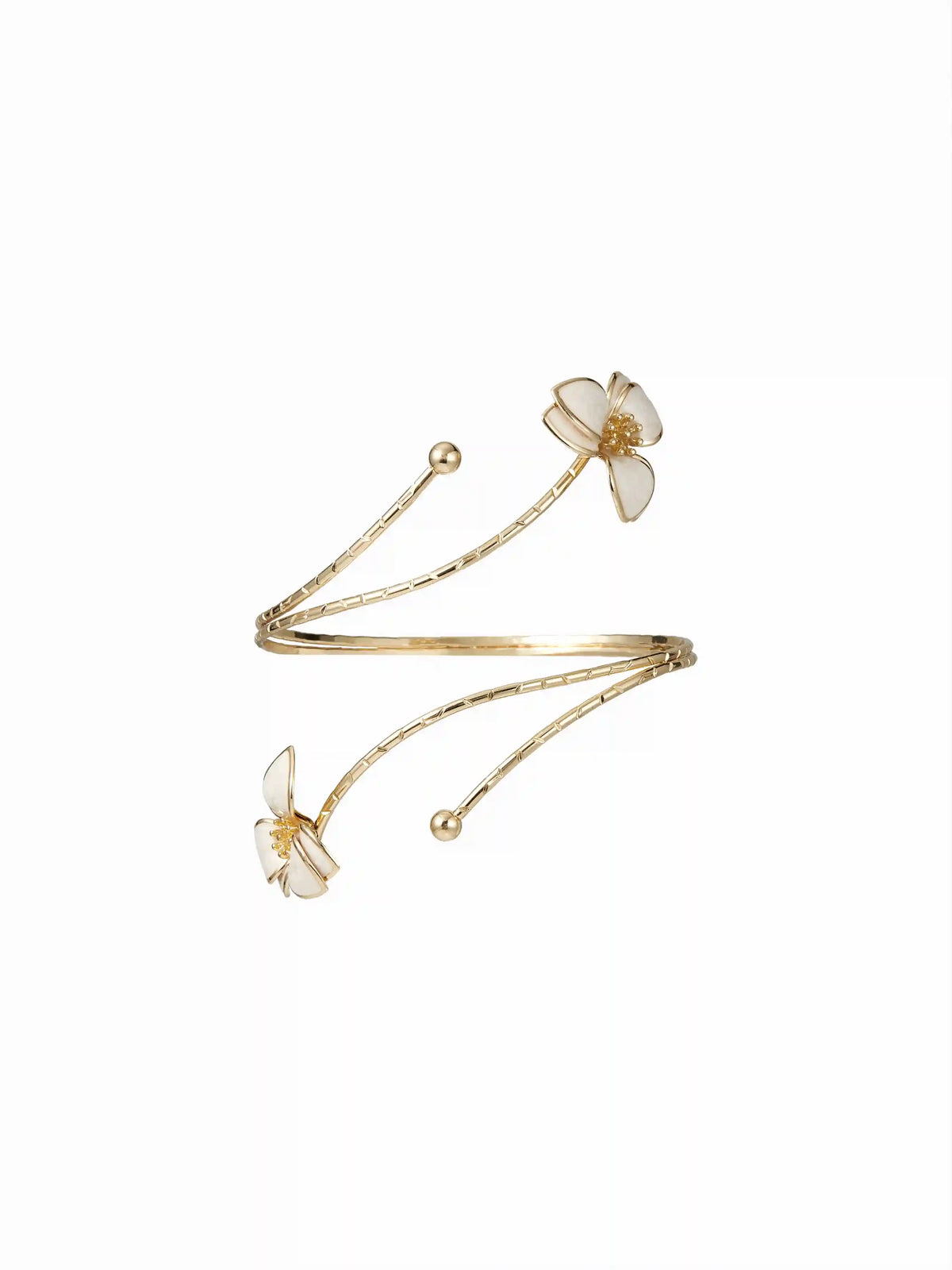 FLOWER OPEN ARM CUFF
