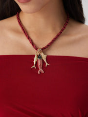 FISH PENDANT NECKLACE