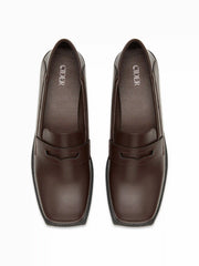 SQUARE TOE LOAFERS
