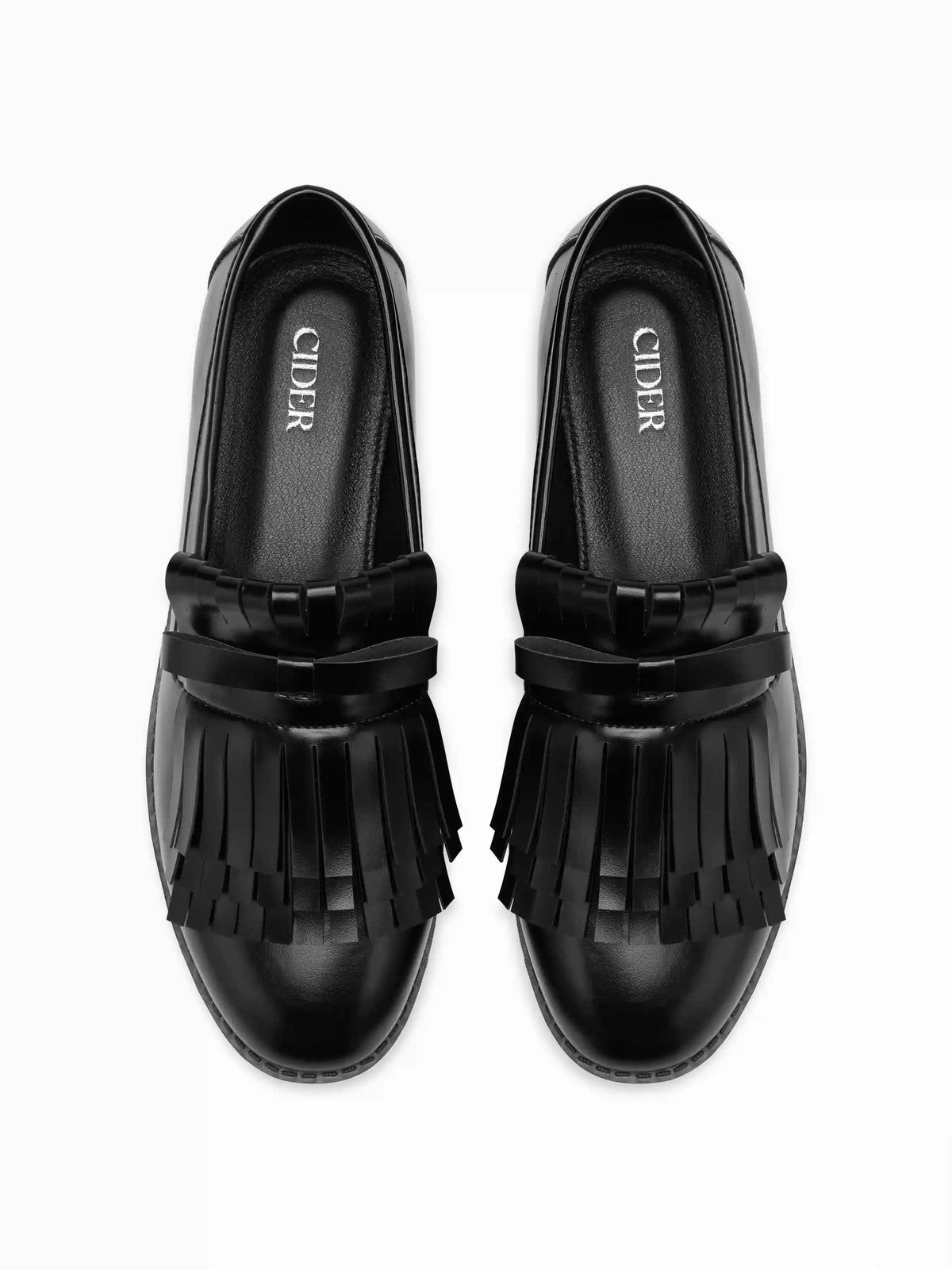 FRINGED LOAFERS