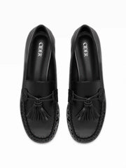 FRINGED LOAFERS