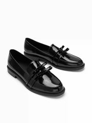 DOUBLE BOWKNOT LOAFERS