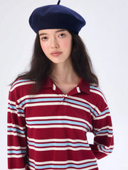 WOOL-BLEND BERET HAT