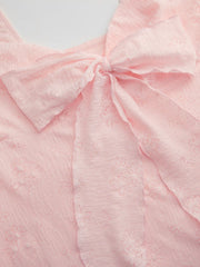 Sweetheart Bowknot Cami Mini Dress Curve & Plus