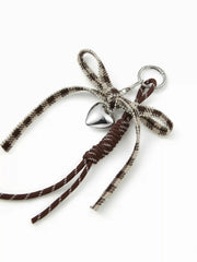 HEART & BOWKNOT KEYCHAIN