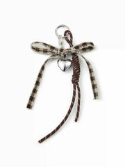 HEART & BOWKNOT KEYCHAIN