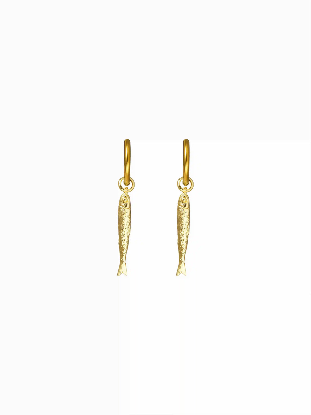 FISH HOOP EARRINGS