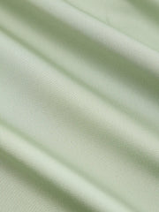 Two Way Satin V-neck Backless Ruffle Hem Maxi Dress Curve & Plus
