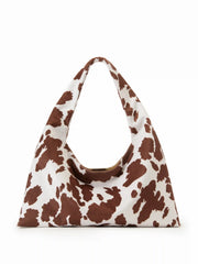 COWHIDE PRINT TOTE BAG