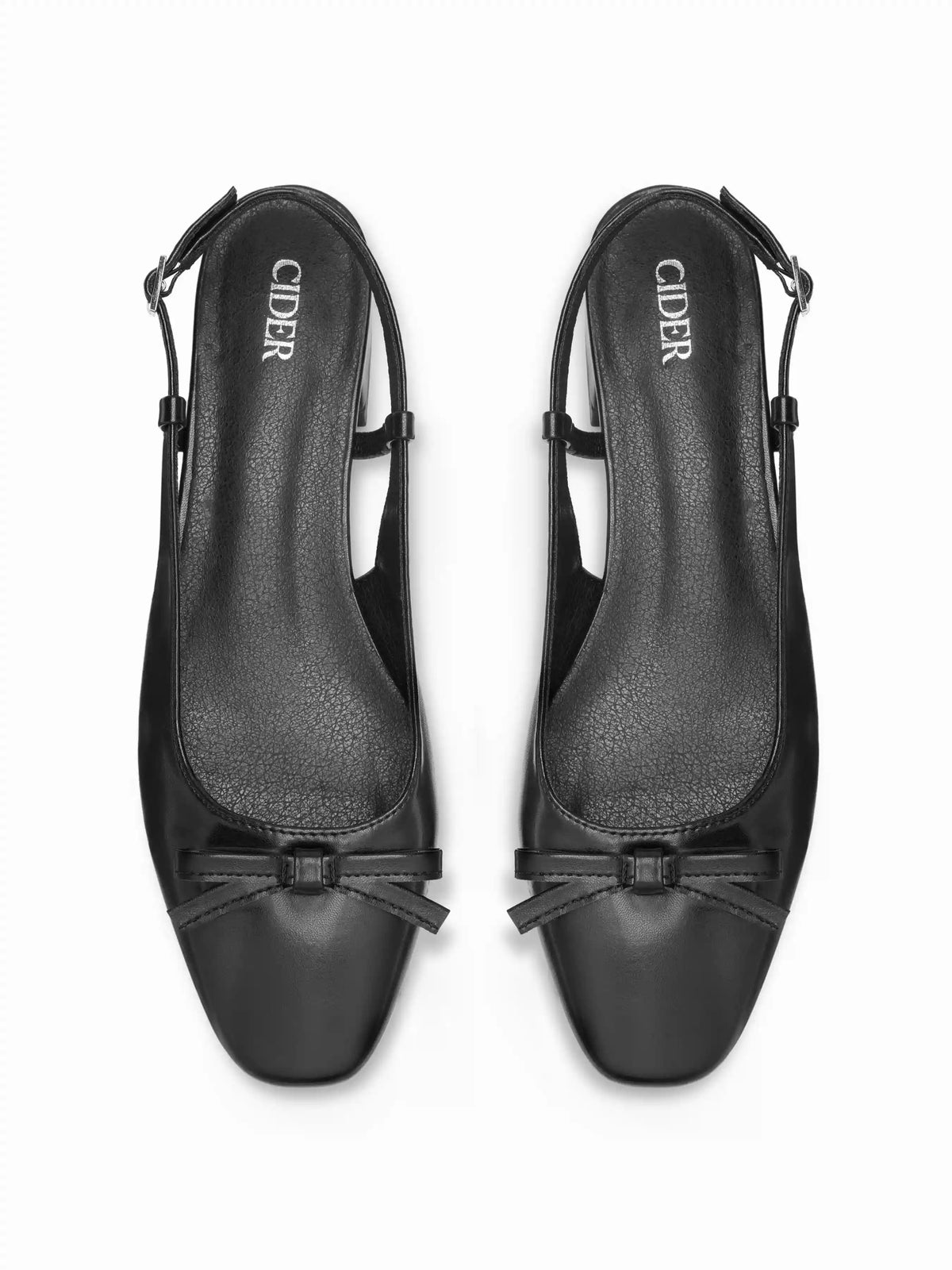 BOWKNOT SLINGBACK FLATS