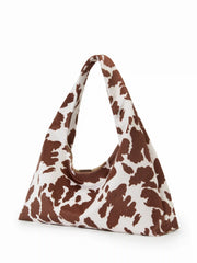 COWHIDE PRINT TOTE BAG