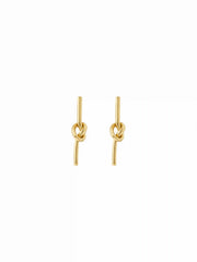 KNOT STUD EARRINGS