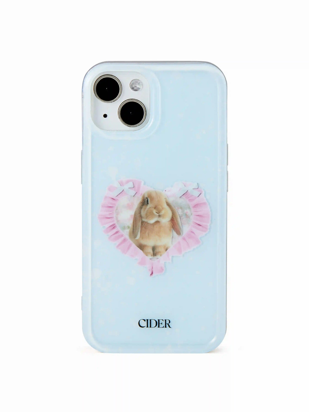 RABBIT & HEART PHONE CASE