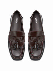 FRINGED LOAFERS