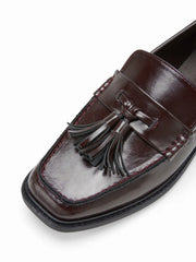 FRINGED LOAFERS