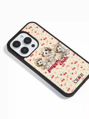 PUPPY & CHERRY PHONE CASE