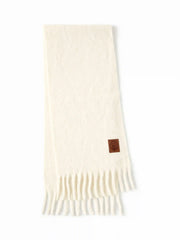 CIDER ICON FRINGED SCARF