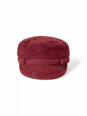 FAUX SUEDE BERET HAT